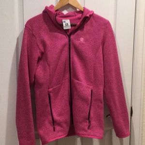 Salomon pink hoodie